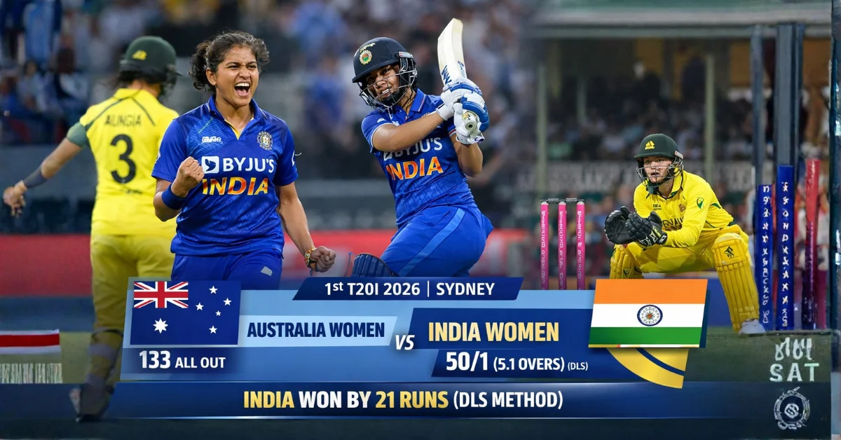 Australia Women vs India Women – Full Scorecard
