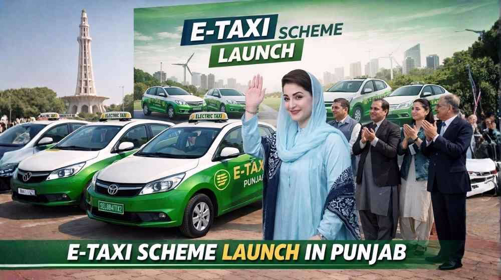 CM Punjab Launches E-Taxi Scheme in Punjab