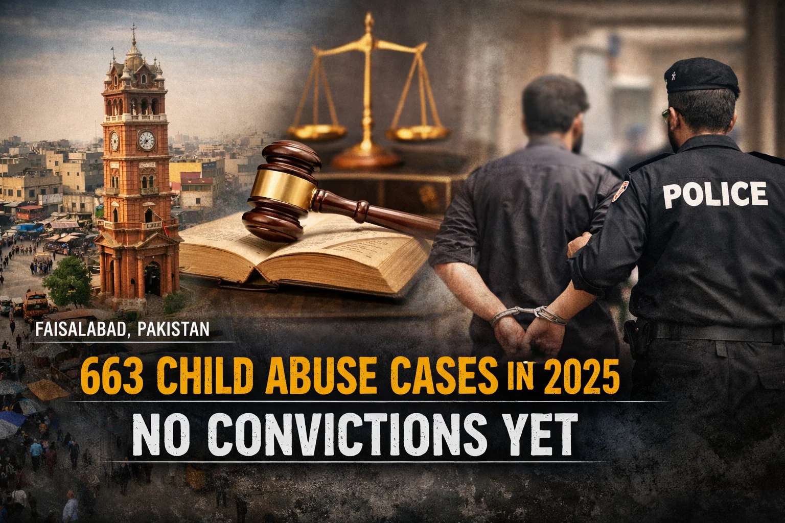 Faisalabad Reports 663 Child Abuse Cases in 2025, No Convictions Yet