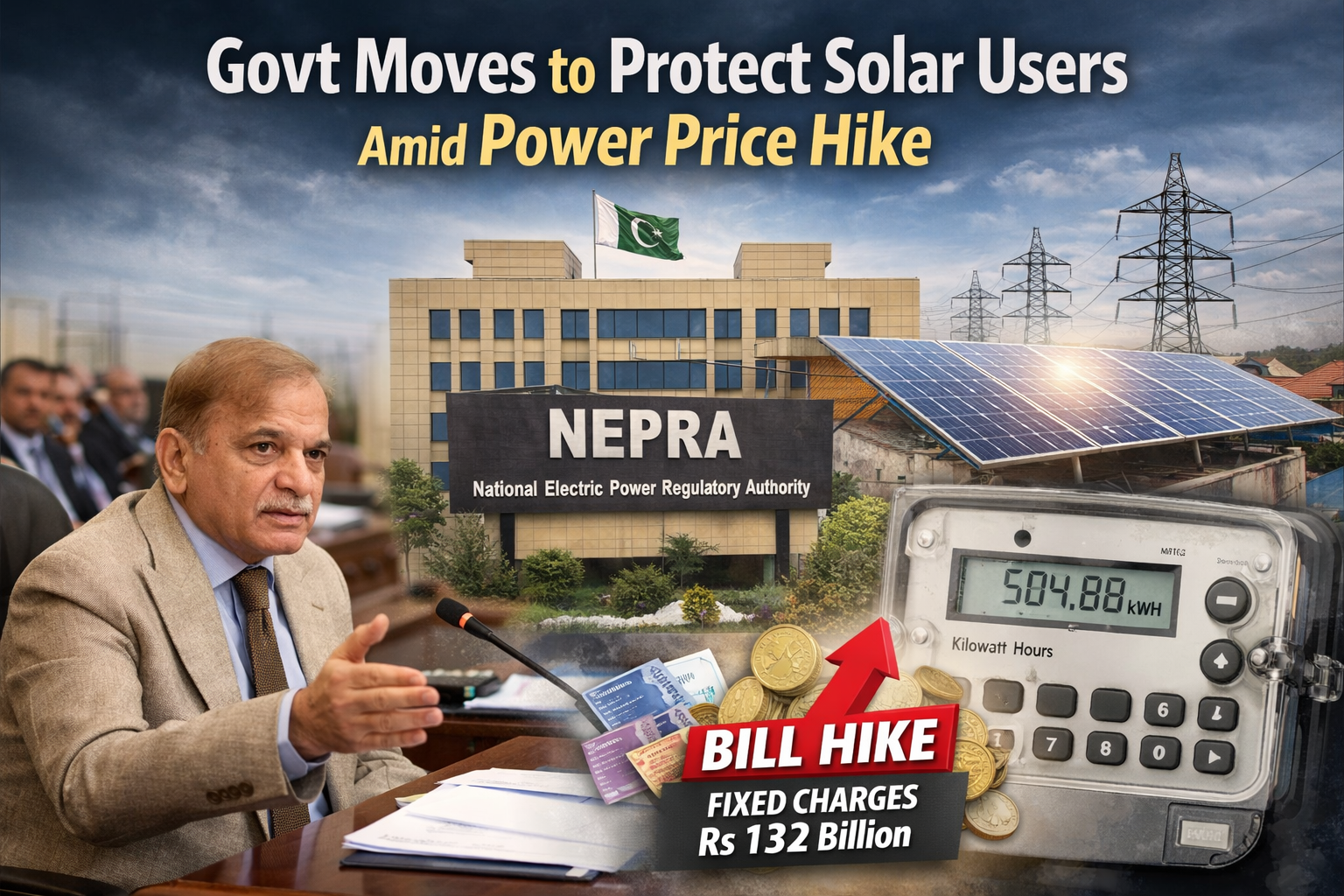 Government Moves to Protect Solar Contracts Amid Record Power Price Hike