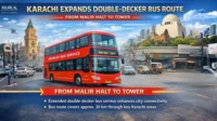 Karachi Boosts Public Transport with Extended Double-Decker Bus Route