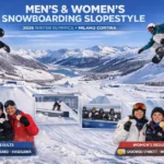 Mens and Womens Snowboarding Slopestyle