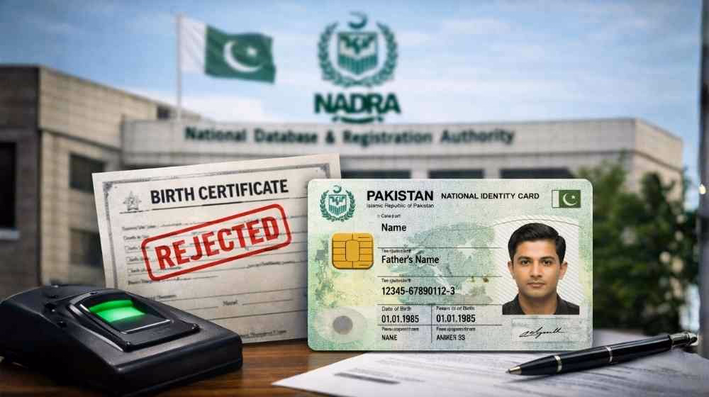 NADRA Allows CNICs Without Birth Certificates