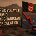 PSX Volatile Amid Afghanistan Escalation
