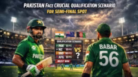 Pakistan Face Crucial Qualification Scenario for Semi Final