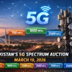 Pakistan Finalizes 5G Auction Framework, Bidding Set for March 10, 2026
