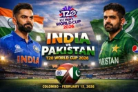 Pakistan vs India T20 World Cup 2026