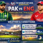 Pallekele Stadium Weather Today Pak vs Eng T20 2026