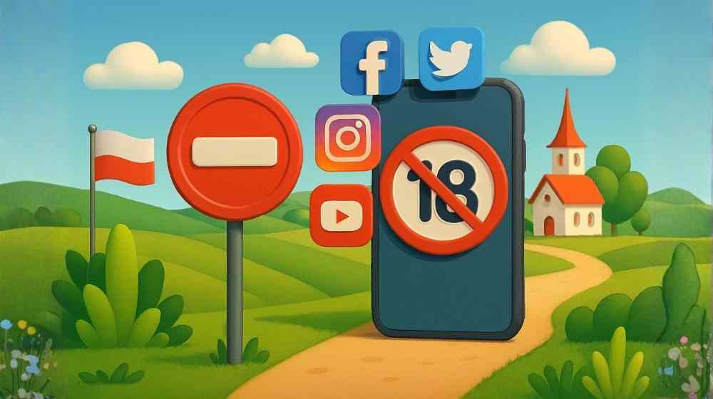 Poland to Ban Kids Under 15 from Social Media by 2027