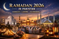Ramadan 2026 Calendar – for Karachi, Lahore and Islamabad