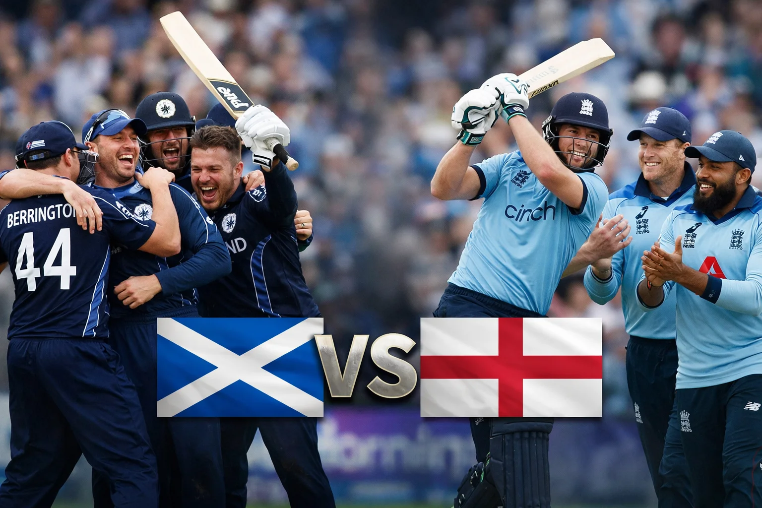 Scotland vs England Cricket Standings