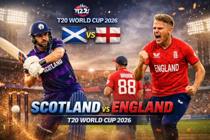 Scotland vs England T20 World Cup 2026