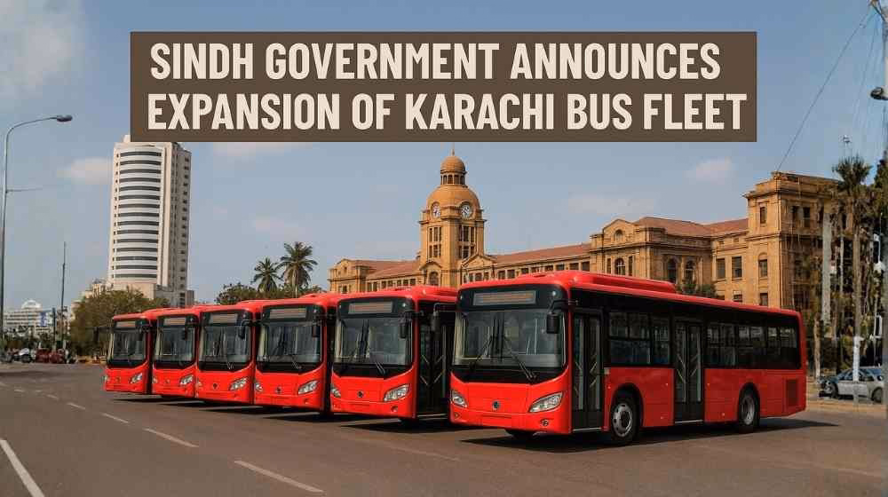 Sindh Government Announces Expansion of Karachi Bus Fleet