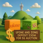 Ufone and Zong Deposit $30m for 5G Auction