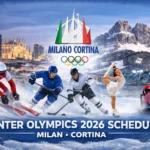 Winter Olympics 2026 Schedule