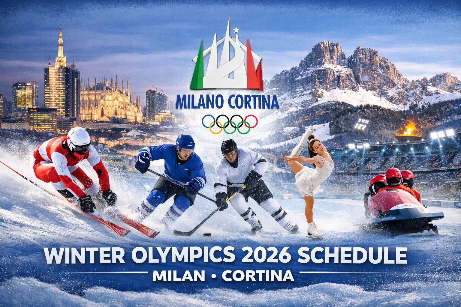 Winter Olympics 2026 Schedule
