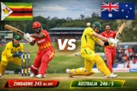 Zimbabwe National Cricket Team vs Australia National Cricket Team