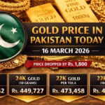 Gold Price in Pakistan Today