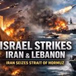 Israel Strikes Iran and Lebanon as Iran Seizes Strait of Hormuz