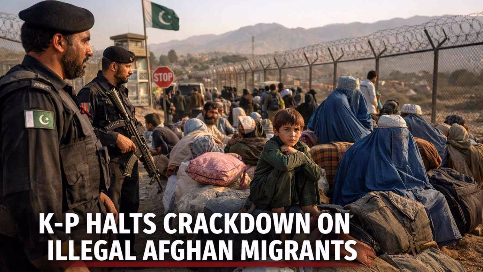 K-P Halts Crackdown on Illegal Afghan Migrants